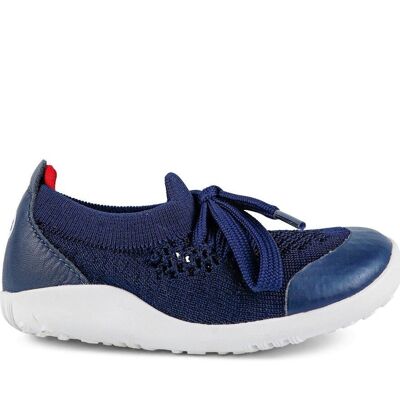 Step Up Play Knit Navy + Red