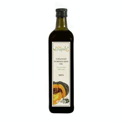 Grapoila Olio di semi di zucca Biologico 28x6x6cm