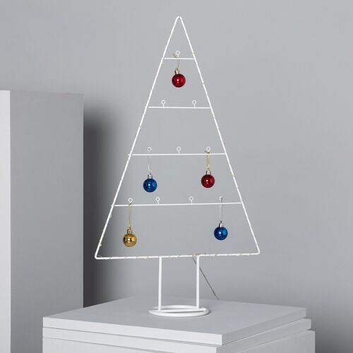 Ledkia Árbol de Navidad LED con Batería Blanco