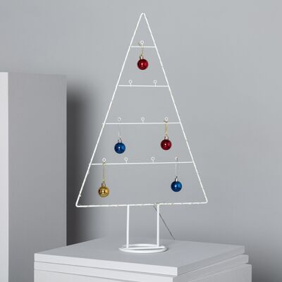 Ledkia LED-Weihnachtsbaum mit Batterie weiß