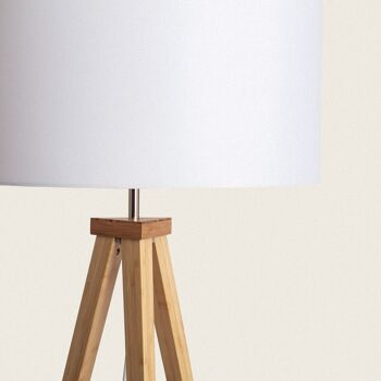 Lampadaire Ledkia Wol Blanc 6