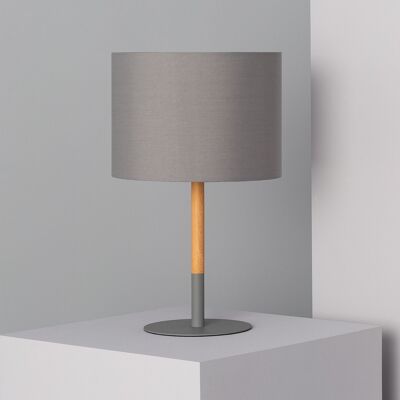 Ledkia Table Lamp Silinda WiFi with Dimmer Gray