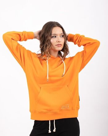 Sweat à capuche Simple-S Orange 2