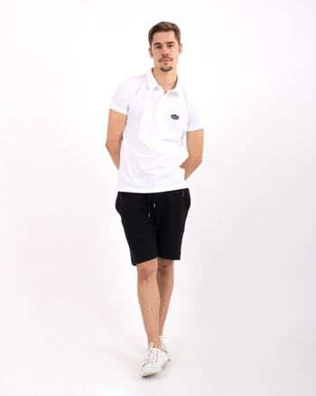 Polo Basic-J Blanc 1