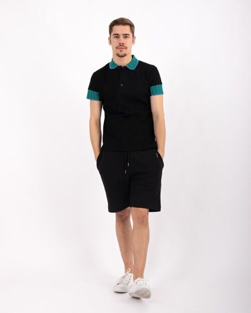 Polo Stripes Black