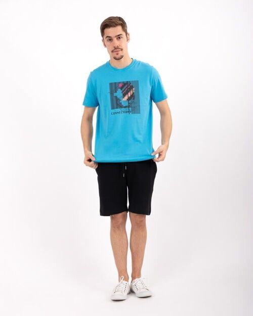 Tshirt Abstract-T Blue