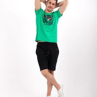 T-Shirt Abstract-T Grün