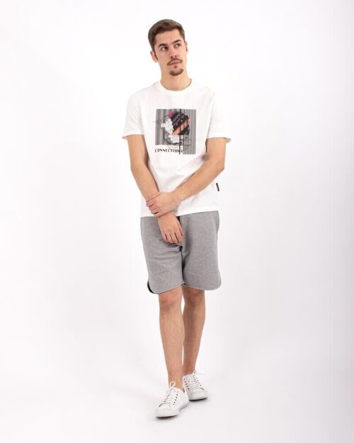 Tshirt Abstract-T Off White