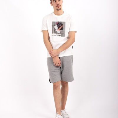 T-Shirt Abstract-T Off White