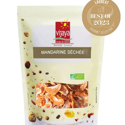 DRIED FRUITS / Dried Mandarin - Quarters - TURKEY - 450 g - Organic * (*Certified Organic by FR-BIO-10)