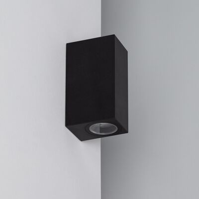 Ledkia Applique da Esterno Bifacciale Illuminazione Miseno Nero Nero