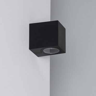 Ledkia Aplique Exterior de Pared Miseno Negro Negro