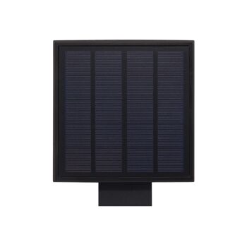 Ledkia Balise Solaire Extérieure LED Surface Sol 80cm avec Détecteur de Mouvement Cairo Blanc Neutre 3800K - 4200K 4