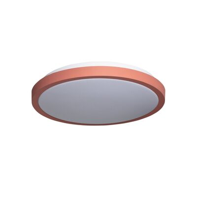 Ledkia Plafoniera LED 19W Circolare Ø400 mm CCT Selezionabile Faina Grigio