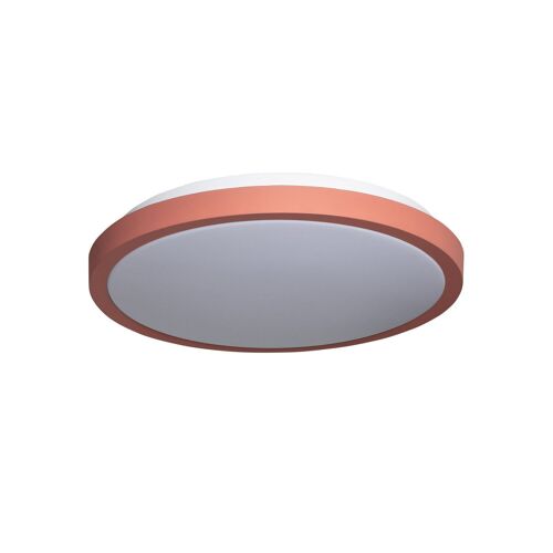 Ledkia Plafón LED 19W Circular Ø400 mm CCT Seleccionable Faina Rosa