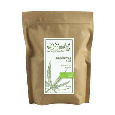 Grapoila Hempseed Flour Organic 22,5x16x3,5 cm