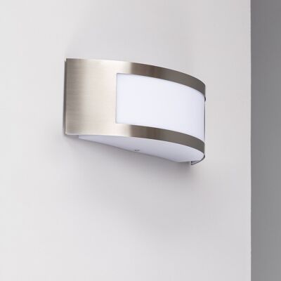 Ledkia Stainless Steel Outdoor Wall Light Girig Stainless Steel