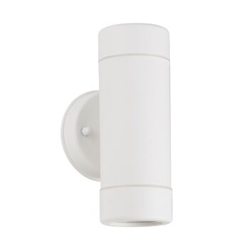 Ledkia Applique Extérieure Double Face Eclairage Blanc Satiné 1