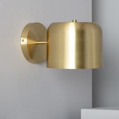 Ledkia Metal Wall Lamp Bedourie Golden
