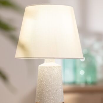 Lampe de table en céramique Ledkia Crowe Gris 3