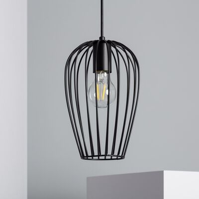 Ledkia Pendant Lamp Metal Telmi Black