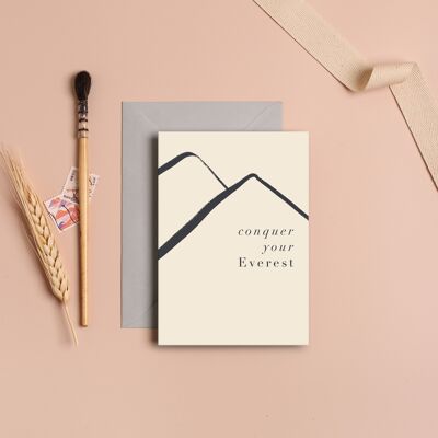 Conquer Your Everest Card