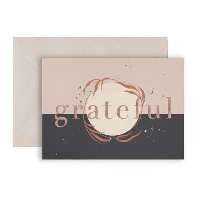 Grateful Empowered Greeting Card