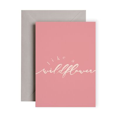 Wildflower Greeting Card 