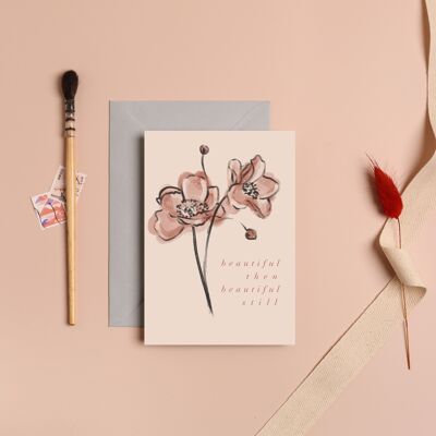 Beautiful Still Greeting Card 