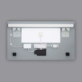 Miroir de salle de bain Ledkia avec lumière LED et antibuée 40x70 cm Benagil sélectionnable (chaud-neutre-froid) 3