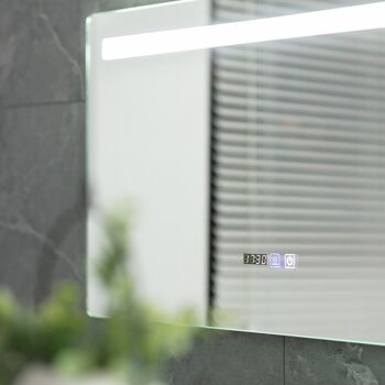 Miroir de salle de bain Ledkia avec lumière LED et antibuée 40x70 cm Benagil sélectionnable (chaud-neutre-froid) 5