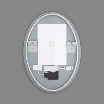 Miroir de salle de bain Ledkia avec lumière LED et antibuée 70x50 cm Catedrais sélectionnable (Chaud-Neutre-Froid) 3