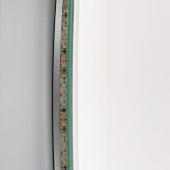 Miroir de salle de bain Ledkia avec lumière LED et antibuée Ø60 cm Palolem sélectionnable (Chaud-Neutre-Froid) 4