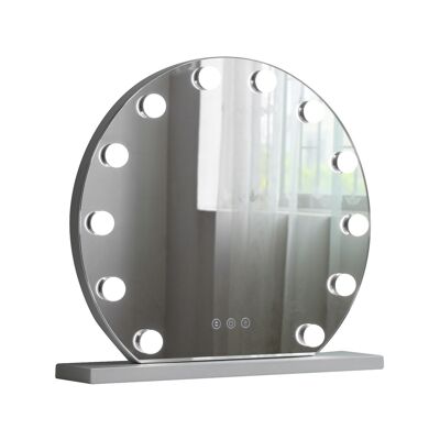 Ledkia Bathroom Mirror with LED Light Ø50 cm Aguadilla Neutral White 4000K