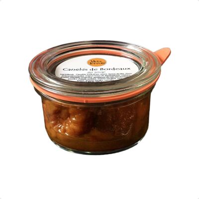 Cannelés de Bordeaux sciroppati autentici dolci bordolesi con sciroppi alla vaniglia e cannella.