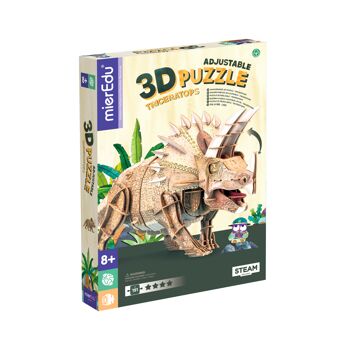 Puzzle Eco 3D - Tricératops (Deluxe) 2