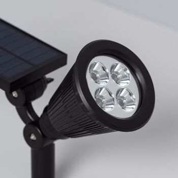Ledkia Spot Solaire Extérieur LED avec Piquet Meillion Blanc Froid 5700K - 6200K 5