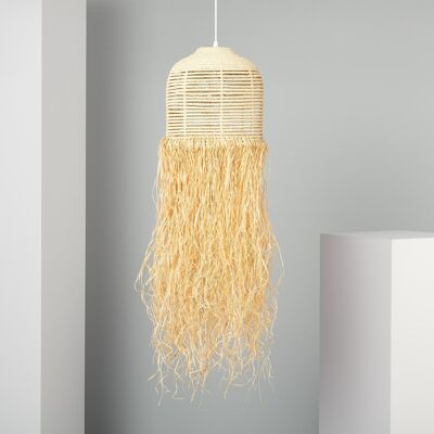 Ledkia Suspension Fibres Naturelles Kofia Naturel