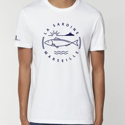 T-shirt La Sardine BLANC