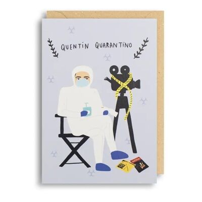 QUARANTINO Birthday Friend Card