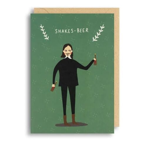 SHAKES-BEER Birthday Card