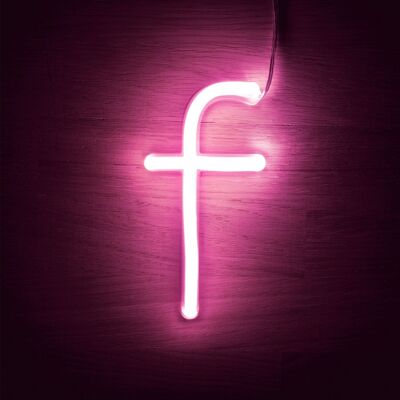 Ledkia Letters Neon LED Pink F Pink