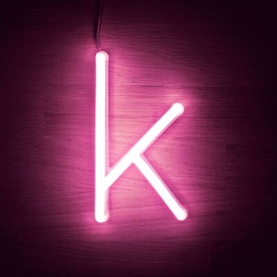 Ledkia Buchstaben Neon LED Pink K Pink
