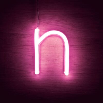Ledkia Buchstaben Neon LED Pink N Pink