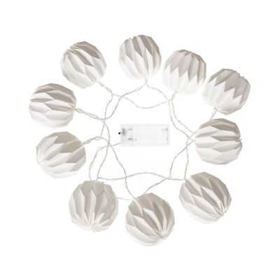 Ledkia Niels LED String Lights with Battery 1.65m Warm White 2700K - 3000K