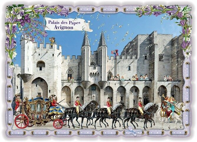 La France - Avignon - Palais des Papes (SKU: PK8022)