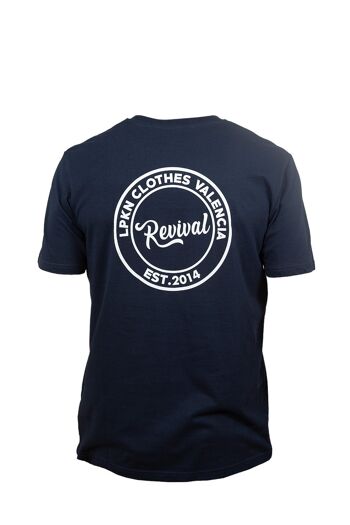T-shirt Revival bleu 2