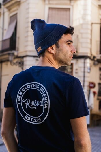 T-shirt Revival bleu 4