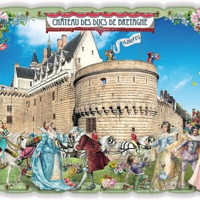 La France - Nantes - Castillo de los Duques de Bretaña (SKU: PK8015)