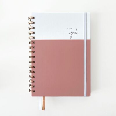 Vertical diary without date